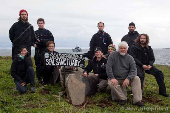 Sea Shepherd Visits the Orkney Islands