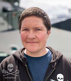 Science and Medical Officer, Colette Harmsen. Photo: Paul Petch