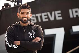 Capt. Sid Chakravarty will lead the crew of the Steve Irwin on Op. Icefish 2015-16. Photo: Sea Shepherd
