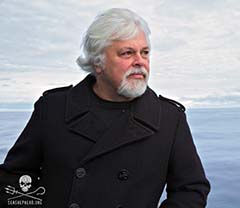 Captain Paul Watson, founder of Sea Shepherd Conservation Society. Photo: Sea Shepherd/Barbara Veiga