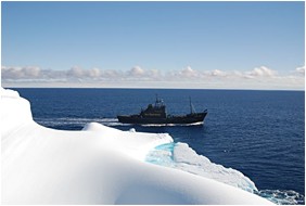 Ship and iceberg