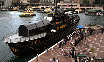 Sea Shepherd Receives Support in Sydney