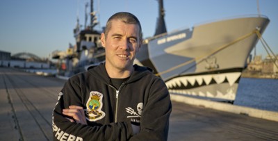 Sea Shepherd Australia director Jeff Hansen